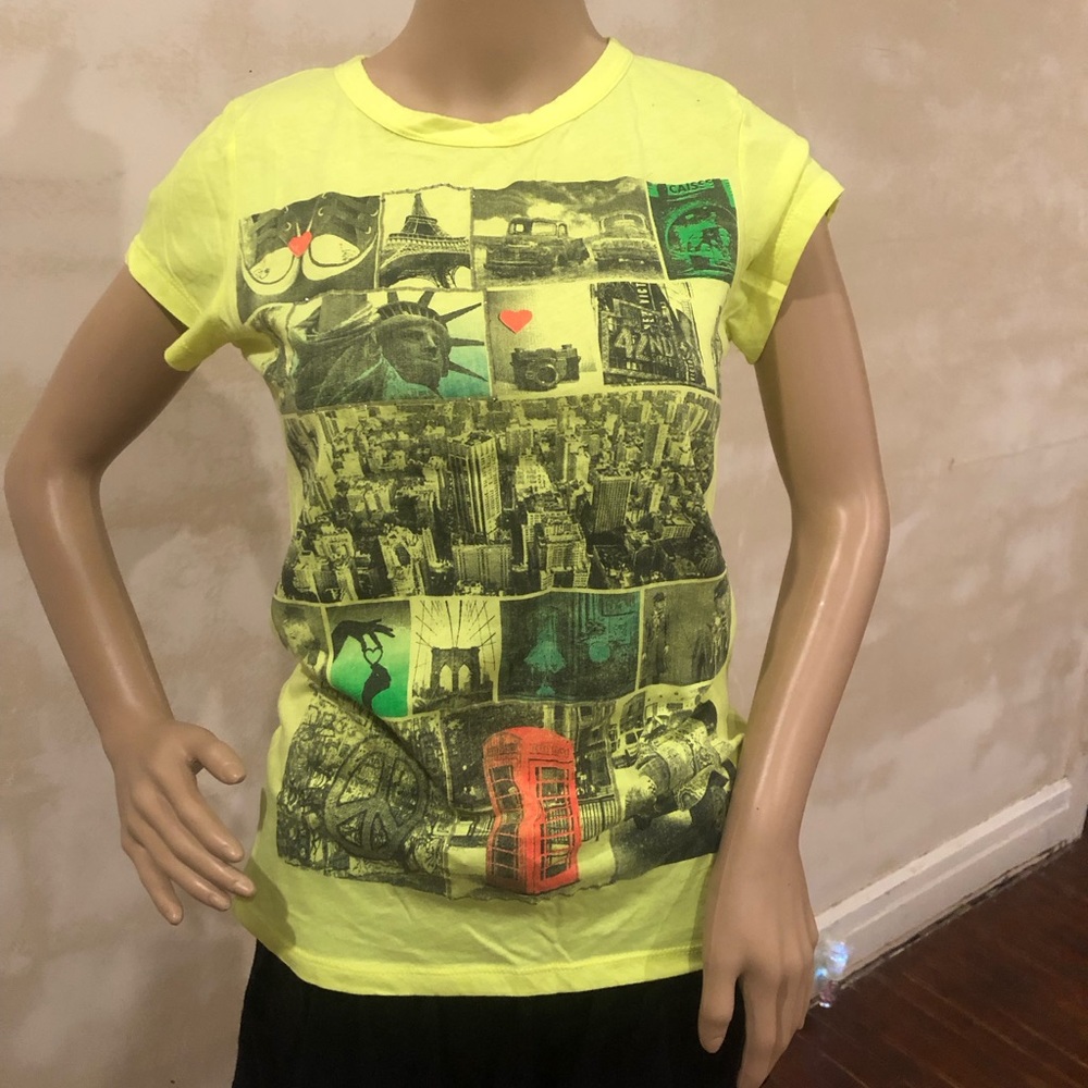 Yellow Paris Shirt